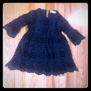 Zara embroidered dress